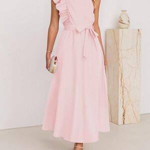 Sommerglanz Maxikleider Rosa