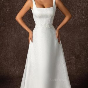 Sommerglanz Hochzeitskleid Weiß